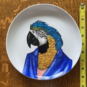 West Elm Dapper Animal Plate - Bird